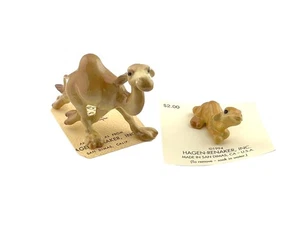 Hagen Renaker Vintage Miniature Retired Figurine Camel and Baby - Picture 1 of 4