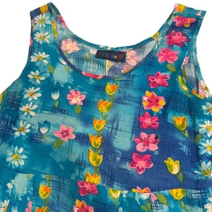 Vintage Jams World Water Daisy Hawaiian Dress - Size Small - Picture 1 of 6