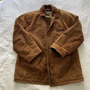 Harry Moore braune Lederjacke Vintage Xl. Made In Italy. Marlboro Style. GEBRAUCHT - Bild 1 von 18