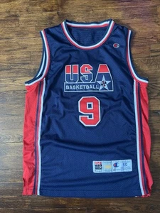 Authentic Champion Michael Jordan USA Mens Siz 50 L/Xl - Picture 1 of 5