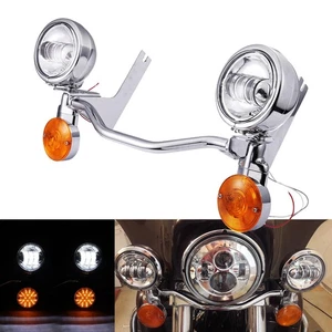 Juego de luces antiniebla LED para Harley Road King 1994-2013 - Imagen 1 de 12