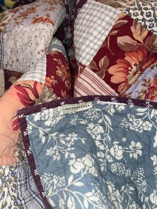 Pottery Barn Reversible Multi Pattern Quilt King - Picture 1 of 3