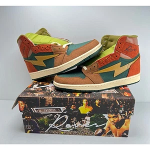 Scarpe da ginnastica Kool Kiys Reves Sport Kiy '85 Hi castagno/pineto taglia 10 nuove con scatola #013S - Foto 1 di 8