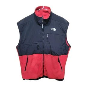Vintage The North Face Fleeceweste rot Herren Large  - Bild 1 von 12