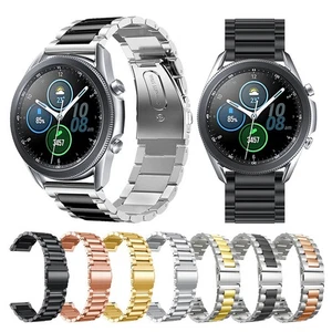 Stainless Steel Band Strap Bracelet for Samsung Galaxy Watch 3 41/45mm 42/46mm - Picture 1 of 22