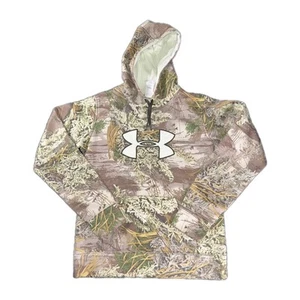 Under Armour Realtree Camo Hoodie Medium Loose Fit Jagd Outdoor Ausrüstung Coldgear - Bild 1 von 9