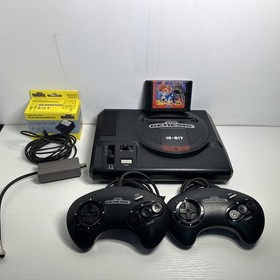 Sega Genesis Console 16-Bit - 1601  1st Gen, with Controller,game and Cables