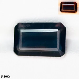 5.10 Ct Dazzling Octagan 13.1 x 8.7 MM Brazil Natural Color Changing Flourite - Bild 1 von 5