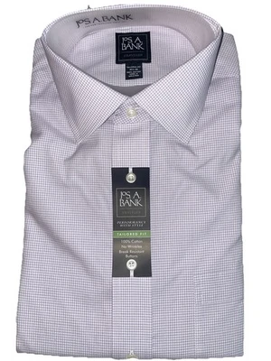 Camisa de vestir grande para hombre Jos.A.Banks marca de diseñador 16,5/36 Foto 1 de 4