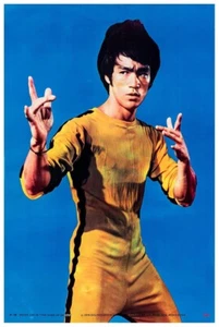 Game Of Death 1978 - Bruce Lee - Vintage Classic Kung Fu Movie Poster - Bild 1 von 6