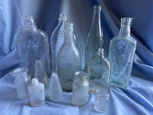 Vintage Coka Cola, Old Mr Boston, Citrate of Magnesia Glass Bottle Lot 12 - Picture 1 of 8