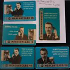 5 USED MERCURYCARD PHONE CARDS - HOW TO USE PHONE CARDS AND PHONE 