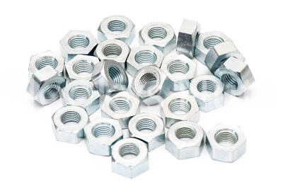 25 Cycle Thread Nuts 5/16” CEI BSCY  used on BSA & Triumph BZP 26 tpi 2-49 S1-51 - Image 1 of 2