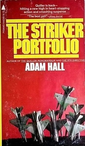 The Striker Portfolio by Adam Hall / 1977 Pyramid Espionage Suspense Paperback - Picture 1 of 1