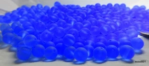Vintage Swarovski Sapphire Blue Art 5090/5 6mm Glass Beads - Picture 1 of 5