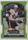 2020 Upper Deck Allure Base Redeemed XRC Green Quartz /99 Tim Stutzle Rookie RC