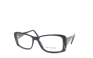 montatura per occhiali da vista donna vintage anni 90 grande nero mila schon - Foto 1 di 4