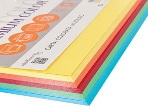 RISMA A4 200g - PREMIUM 5 COLORI TENUI - Foto 1 di 1