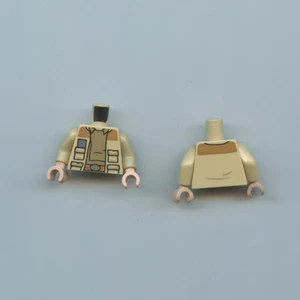 Star Wars Lego x 2 Tan Torso Captain Antilles Rebel Trooper - Bild 1 von 1