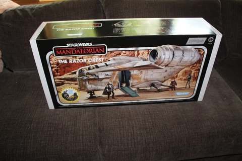 Star Wars Haslab The Vintage Collection Mandalorian Razor Crest SHIP ONLY NEW Cover