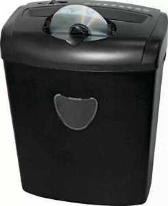 USED Proaction 10 Sheet 21 Litre Closed Basket Cross Cut Shredder - Black - Picture 1 of 2