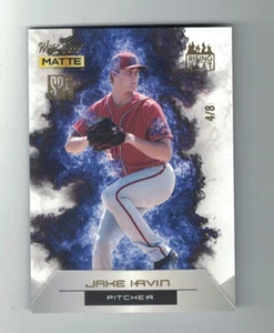 JAKE IRVIN 2022 Wild Card Matte Rising Heat GOLD #4/8 Rookie RC RARE SP - Picture 1 of 2