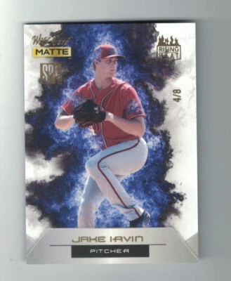 JAKE IRVIN 2022 Wild Card Matte Rising Heat GOLD #4/8 Rookie RC RARE SP - Image 1 of 2