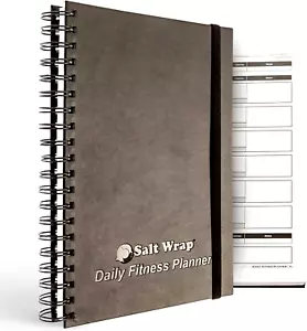 Daily Fitness Planner – Workout Planner & Log Book – Exercise Gym Notebook – Wel - Picture 1 of 12