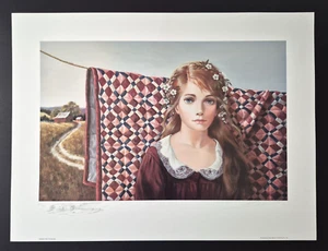 The Heirloom 1992 por Pati Bannister litografía firmada a mano #27/485 sin certificado de autenticidad, casi como nueva - Imagen 1 de 9