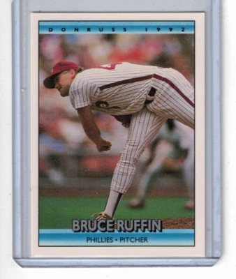 1992 Donruss #680 Bruce Ruffin - Phillies - Image 1 of 2