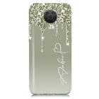 Glitter Personalised Phone Case Silicone Cover For Nokia C21 Plus G20 G50 G300