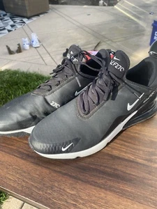 Nike Mens Size 14 Air Max 270 Golf Shoes Black/ White CK6483-001 Spikeless - Picture 1 of 11
