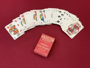 Jeu De Cartes Publicitaire Biscotte EXONA Complet Rare - Foto 1 di 6
