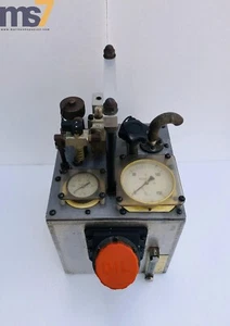 NAGAO MACHINERY WORKS NPU1200A AIR DRIVEN HYDRAULIC OIL/ TEST PUMP 1500 BAR - Picture 1 of 9
