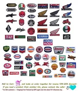 Oil Motors-Cycle MotorsStations Patches Embroidery iron,sew (From Thai by USPS) - Picture 1 of 82
