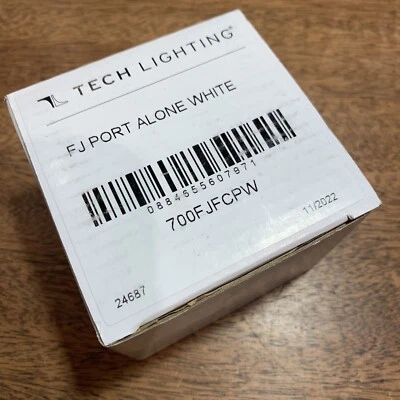 Tech Lighting Visual Comfort FJ Port Alone White 700FJFCPW 088465507971 - Image 1 of 4