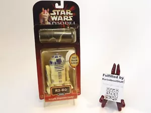 Dispensador de caramelos R2-D2 M&M's Candy Hander Hasbro Cap Star Wars Episodio 1 Raro - Imagen 1 de 3
