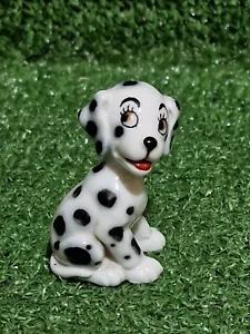 Statuina porcellana cane dalmata vintage Wade Disney miniatura capricci - Foto 1 di 10