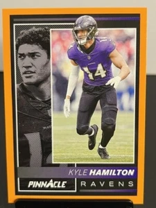 2024 Panini Encore Football - Kyle Hamilton #19 Orange 29/99 Ravens - Bild 1 von 3