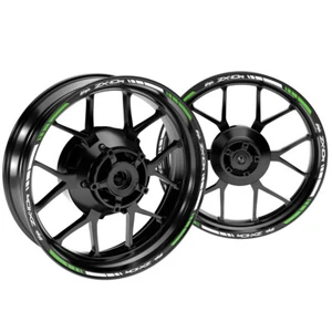 Kawasaki Ninja ZX-10R Felgenrandaufkleber V1 Felgenaufkleber Felgenrandstreifen - Picture 1 of 8
