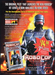 ROBOCOP: LA SERIE__Impresión comercial original 1994 anuncio__promoción de la serie de televisión__LEN CARLSON - Imagen 1 de 1