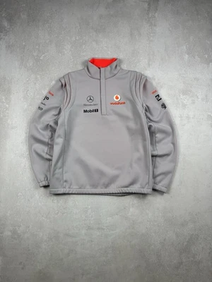 Mercedes-Benz Vodafone McLaren Mobil 1 Racing Fleece Nascar Jacket - Image 1 of 4
