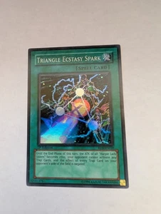 Triangle Ecstasy Spark RDS-EN039 Rise of Destiny 1st Edition Super Rare Yugioh - Picture 1 of 1