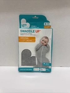 Love To Dream Swaddle Up Stage 1 Baby Swaddling Size S 8-13 lbs Gray OPEN BOX - Picture 1 of 1