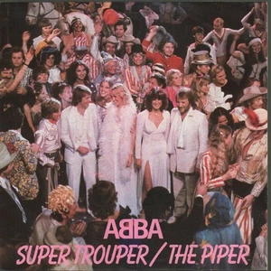 Abba Super Trouper / the Piper 7" vinyl Netherlands Epic 1980 7" in pic sleeve - Picture 1 of 4