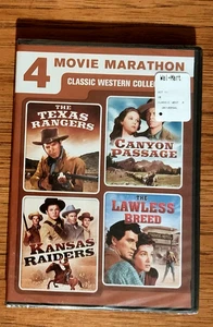 CLASSIC WESTERN COLLECTION 4 FILME-in-1 DVD! VERSIEGELT - Bild 1 von 3