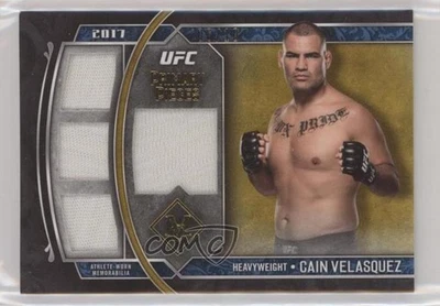 2017 Topps UFC Museum Collection Gold /10 Cain Velasquez #SPQR-CV - Image 1 of 2