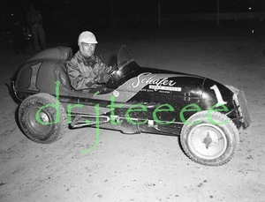1949 MIDGET Johnnie Parsons SCHAFER GEAR WORKS - 4x5 Racing Negative - Picture 1 of 1
