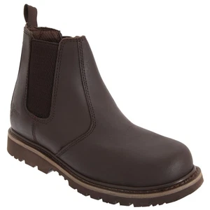 Grafters Botas Chelsea Entrada por Deslice para Hombre (DF670) UTDF670_23 - Imagen 1 de 2