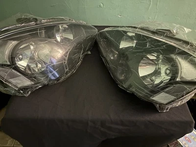 For 02-04 Acura Integra RSX DC5 Type S Black Housing Headlight Assembly Clear - Image 1 of 4